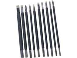 De 10 Peças De Ferramentas De Aço Tungstênio Para Entalhe Em Pedra, Ideal Para Escultores Amadores E Gokoco