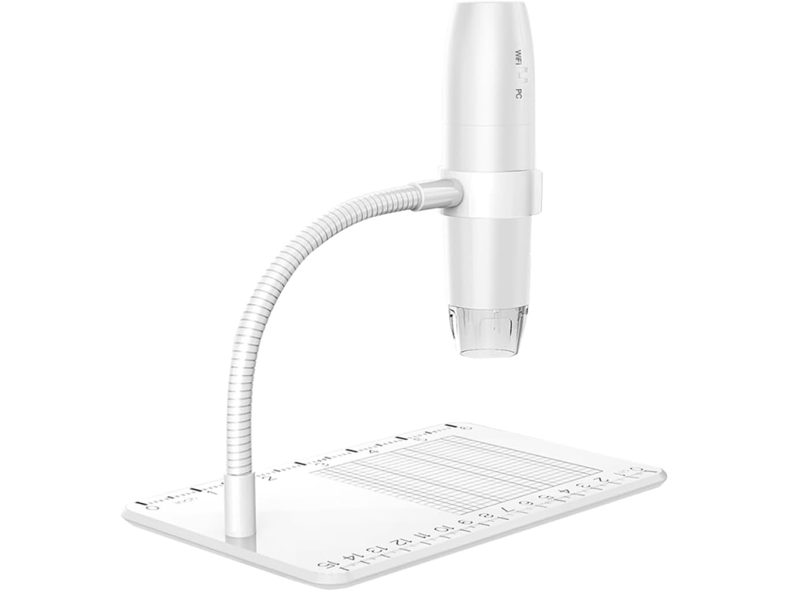 Microscópio Digital Sem Fio Wifi, Lupa Usb com Luz Led e Foco Ajustável. SFUSHOS