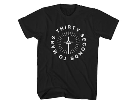 T-shirt De Mulher Zmdecqnb Thirty Seconds To Mars Algodão Branco (l)