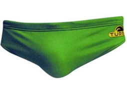 Slips para Homem TURBO Basic Verde para Natação (L)