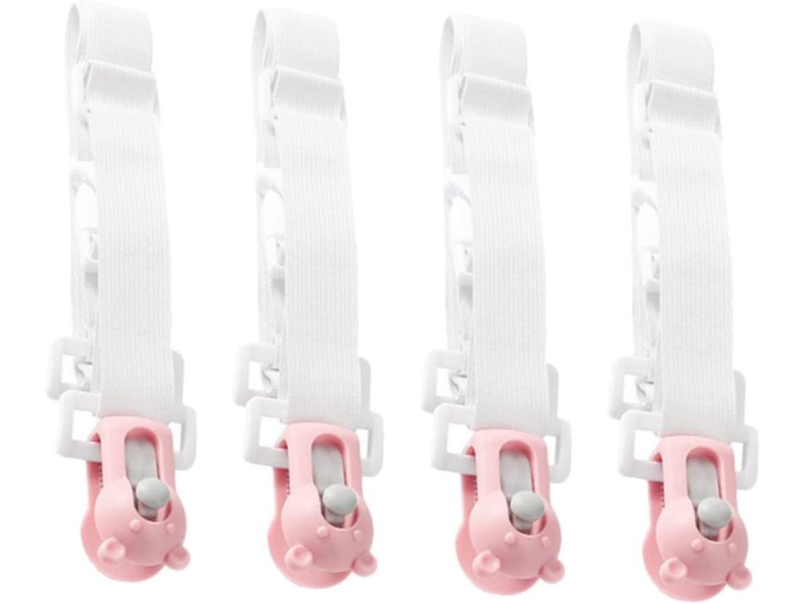 Conjunto De 4 Prendedores Colcha Ajustáveis E Anti Chute Para Lençóis Colchas, Macios E Fáceis De Usar
