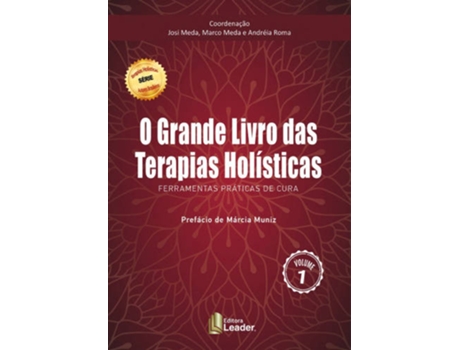 Livro O Grande Livro das Terapias Holísticas de Vários autores (Português)