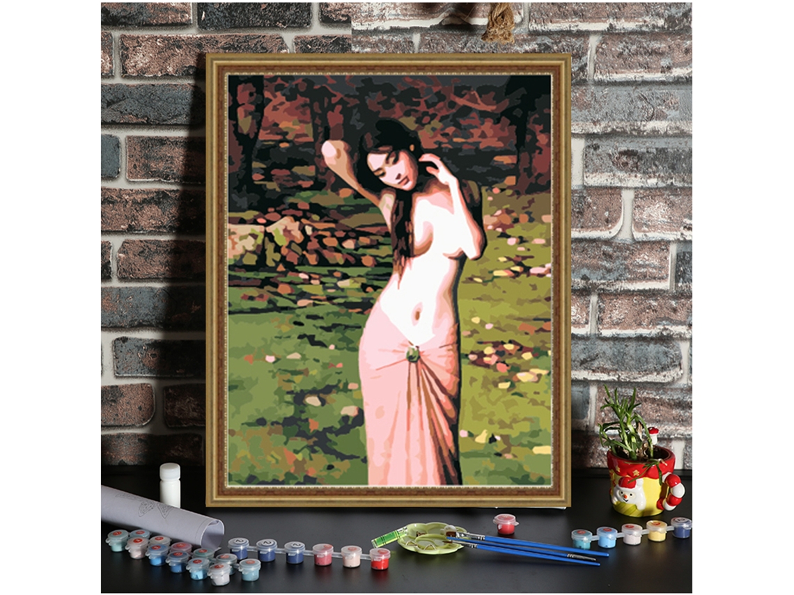 Kit De Pintura Por Números Para Pintura A Óleo Diy Decorar Parede Presentear