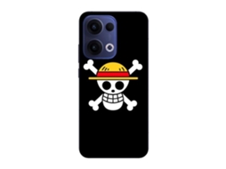 Capa Para Celular - Maniacase - Oppo Reno 13 5g - Silicone - Bandeira De One Piece - Macia