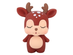 Caixa de Economia Animal Cartoon Marrom Decorativa