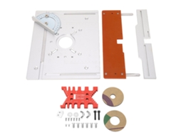 Placa De Inserção Da Mesa Do Roteador De Alumínio, Bancadas De Carpintaria Multifuncionais Para Corte E Gravura