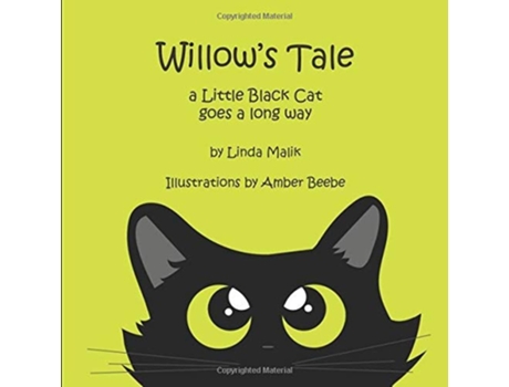 Livro Willows Tale a Little Black Cat goes a long way de Linda Malik (Inglês)