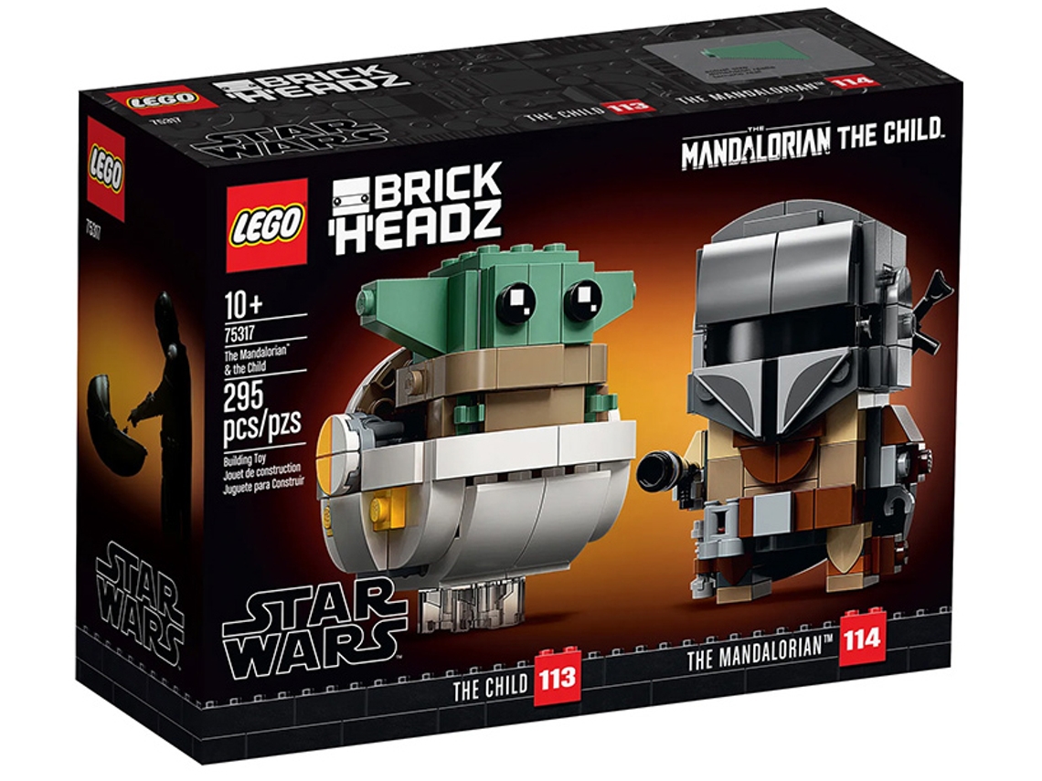 LEGO Star Wars: O Mandalorian e a Criança - 75317 (Idade Minima: 10 - 295 Peças)