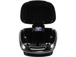 Cinzeiro Portátil Vanzack Para Carro, Preto Com Luz Led, Plástico, Mini À Prova D'água E Ventilado