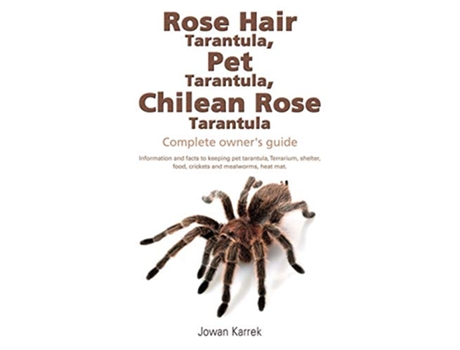 Livro Rose Hair Tarantula Pet Tarantula Chilean Rose Tarantula Complete owners guide de Jowan Karrek (Inglês)