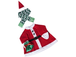 Fantasia De Ganso Natalino Resistente Em Poliéster - Acessórios Para Decoração De Natal - Roupa Para Varanda