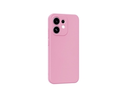 Capa Proteção Silicone Gift4me Para Oppo Reno16 - Rosa