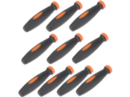 Capas De Borracha Para Limas, Com Aderência Antiderrapante, Cabo Ergonômico Bicolor, Substituição