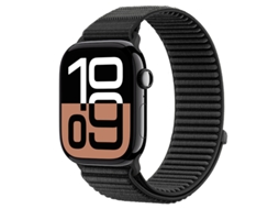 Bracelete Para Apple Watch 42/44/45/46/49mm Preto Cuich