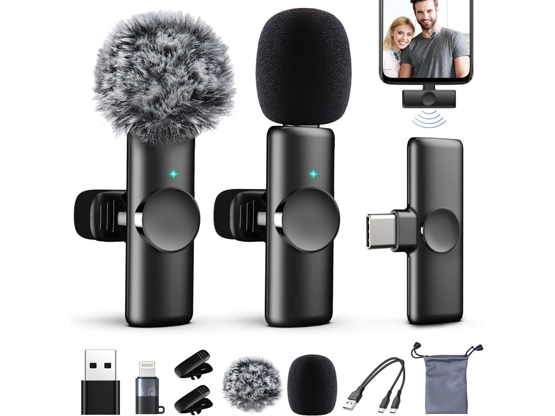 Microfone Wireless K11 Preto OHPA