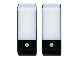 Lurelia, Luz Noturna Led, Sensor Pir, Recarregável Usb, Magnética, Autoadesiva, Plugue Ue, 2 Modos, 3600k, Branco Quente, Armário, Guarda-roupa
