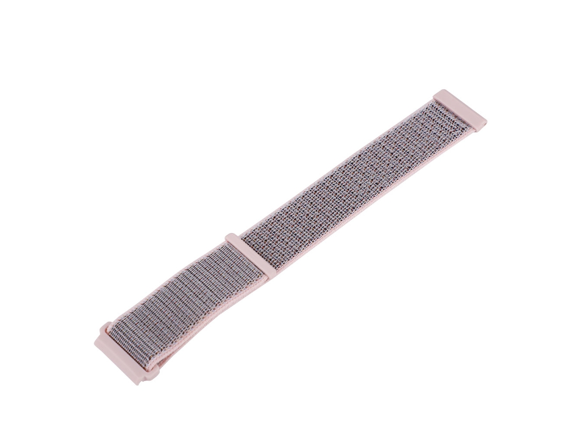 Pulseira de Relógio Nova Pulseira de Relógio Tricotada em Nylon para Fitbit Versa Cor Areia Rosa EOOCOO (pulseira de Substituição Tricotada em Laço)
