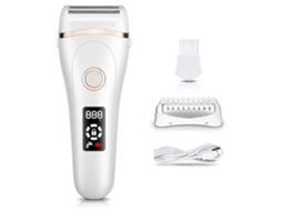 2026 afeitadora Eléctrica Recargável para Mulher com Tela Led Depilação Facial, Axilas, Pernas e Bikini