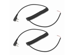 Suporte Mali Fixo para Antena de Rádio Veicular, Cabo Rg58 5m, Conector NMO, UHF, Compatível com Vertex, Hyt