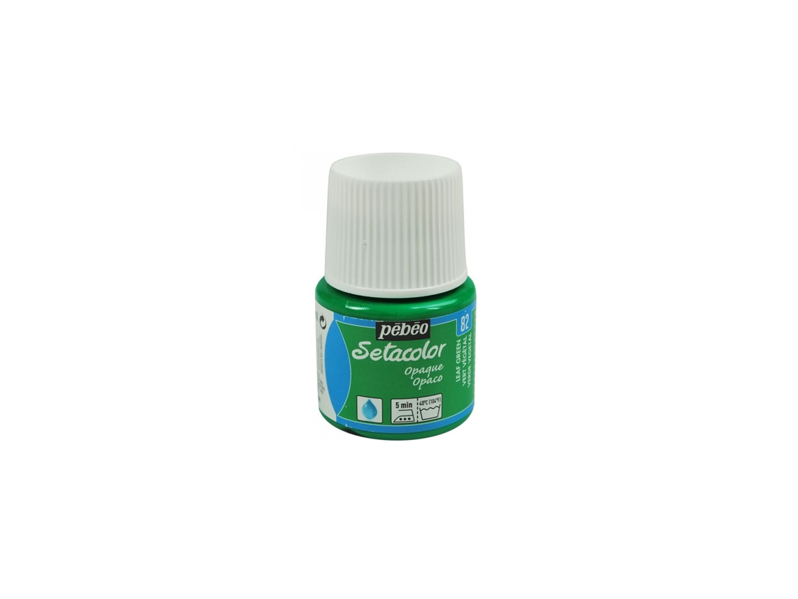 Setacolor Tinta Têxtil Opaca Verde 45 Ml PÉBÉO