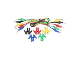 Conjunto de cabos de teste plug banana 4mm | S/MARCA
