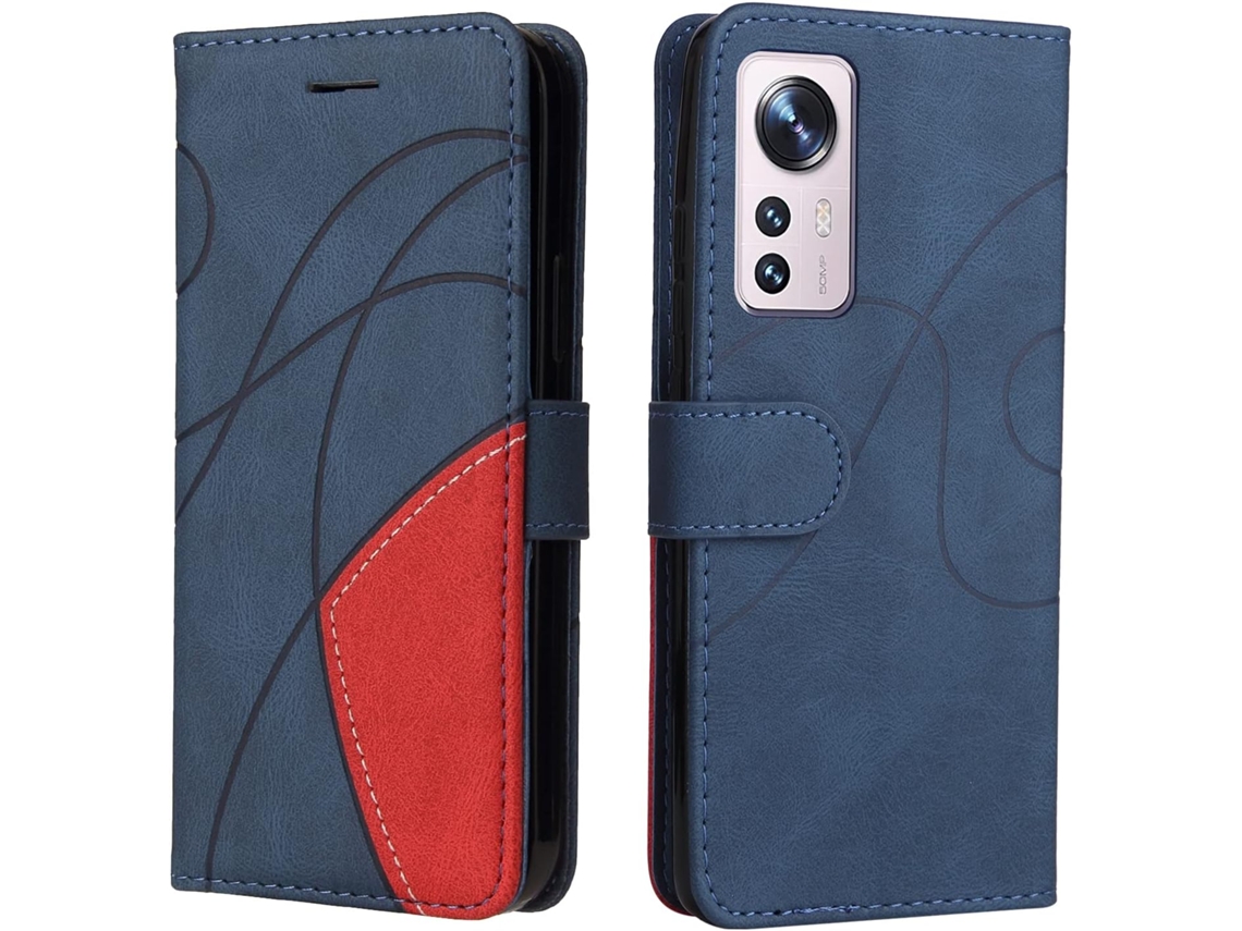 Capa Fólio Mi Protetora para Xiaomi Xiaomi 12 HONGWE. Anti-Choque Azul