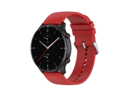 Bracelete Silicone com Fivela CAPASMART para Garmin Forerunner 70 Vermelho