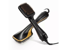 Secador De Cabelo Multifuncional Com Design De Pente Confortável, Pente Alisador 2 Em 1.