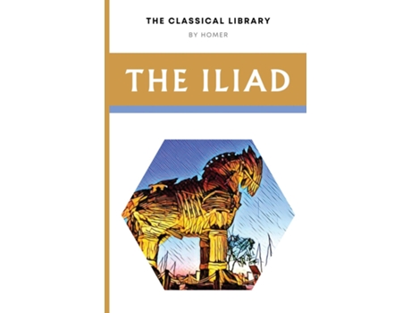 Livro The Iliad de Homer (Inglês)