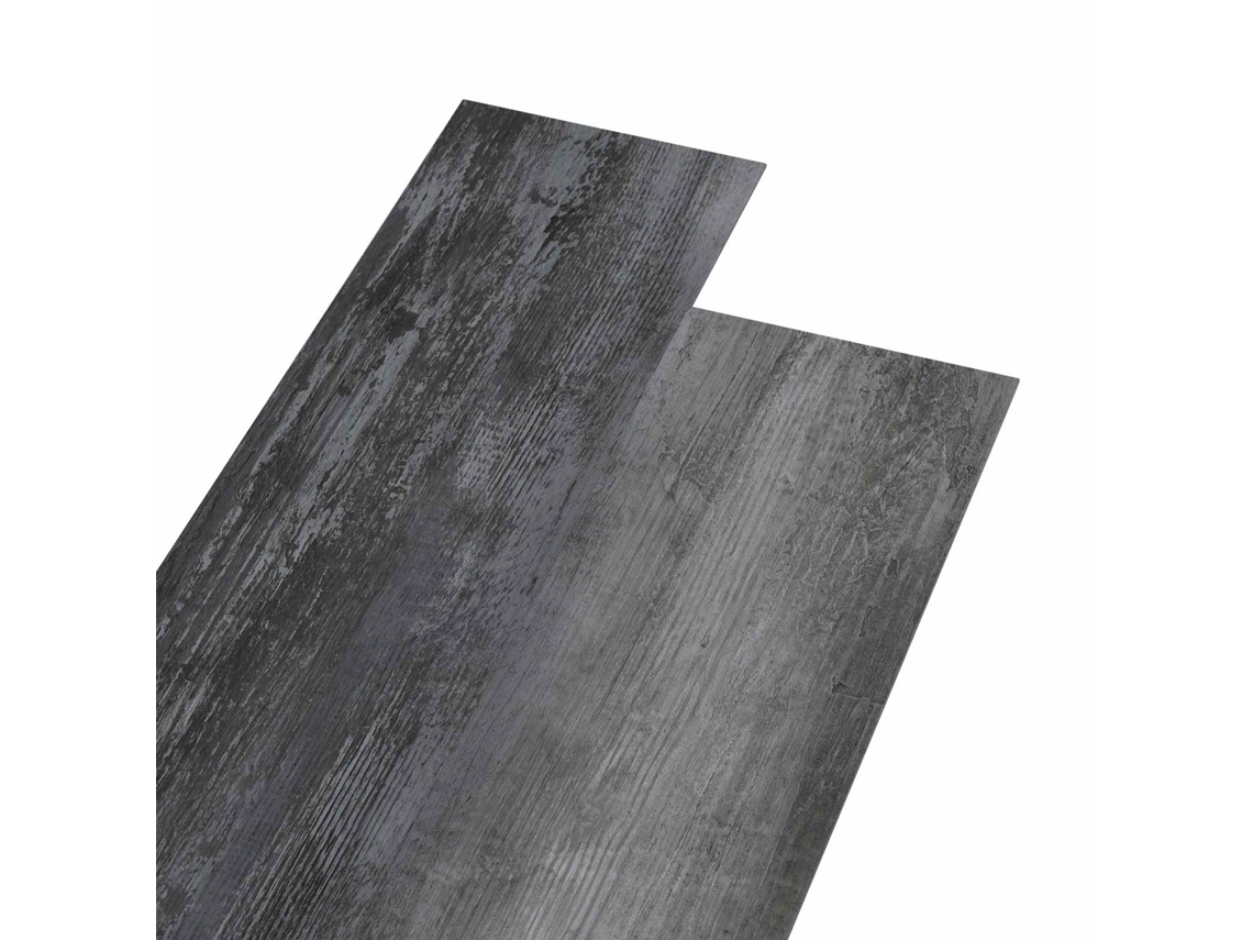Conjunto 18 Pranchas De Piso Vidaxl Cinzento Pvc (5,26 M²)
