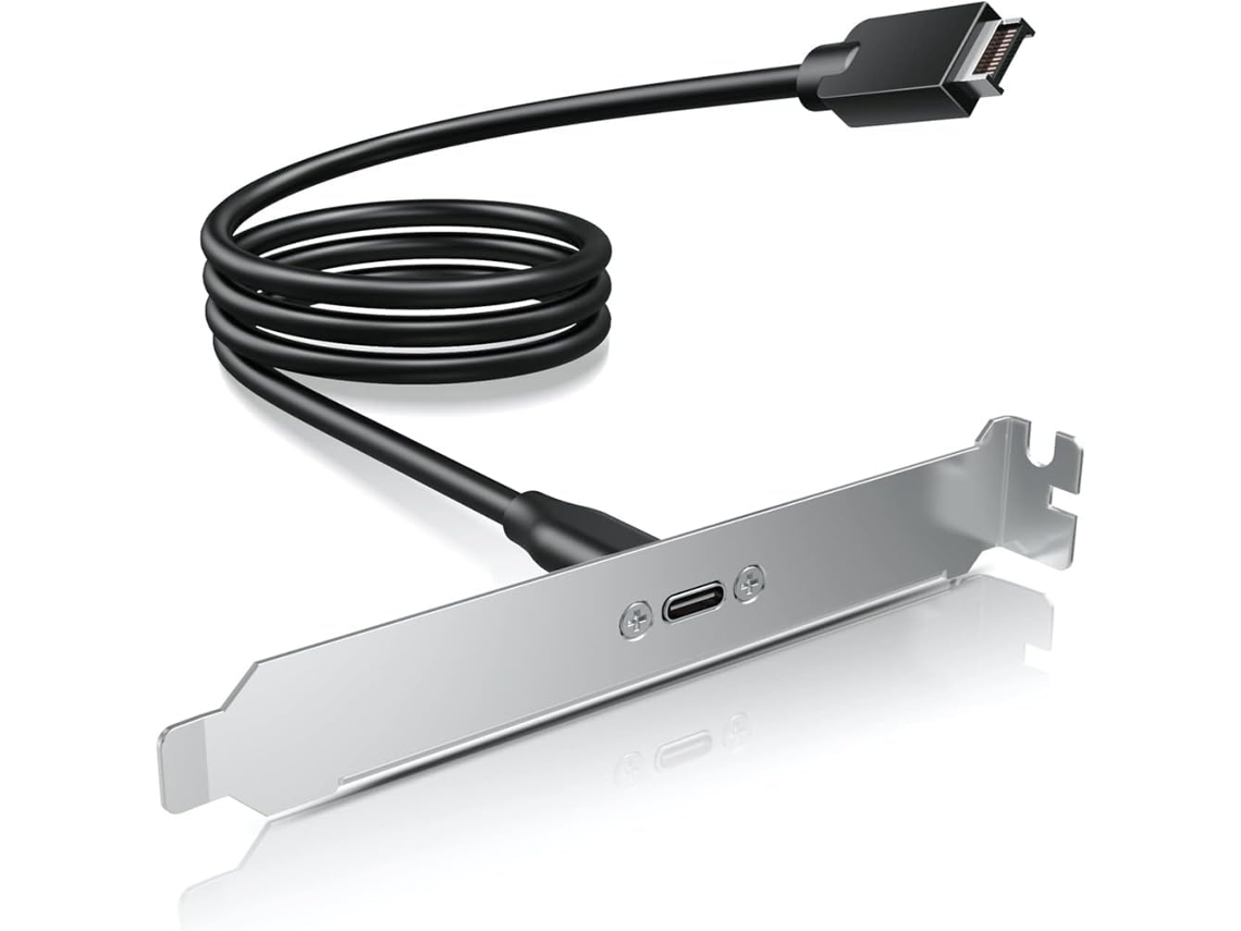 Cabo Extensor Para Painel Frontal Usb 3.2 Gen 2x2 De 20 Gbps Com