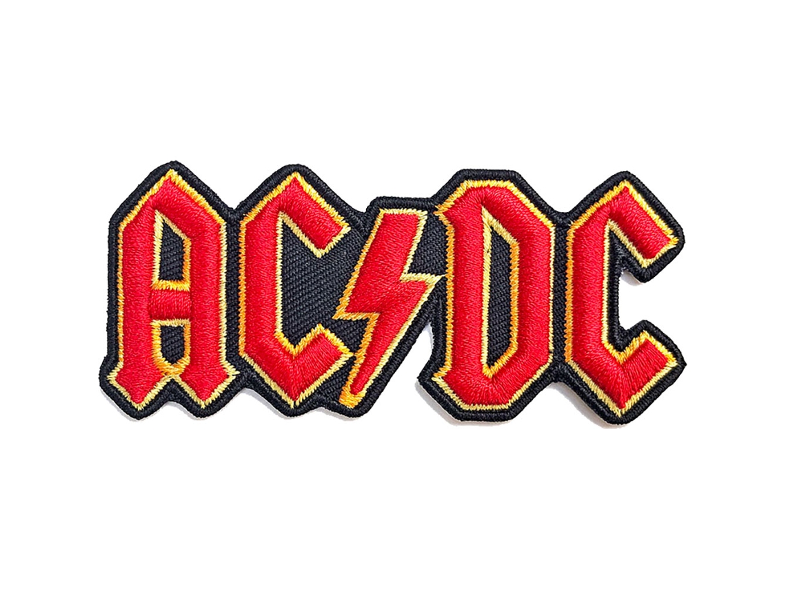 Emblema de Coser ROCK OFF Ac/Dc Cut-Out 3D Logo