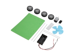 Mali carro Modelo Eólico Diy Infantil Montagem Manual Educativo Brinquedo