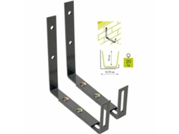 Suporte para Pendurar Floreiras GARDEN ID Wall Hook Preto