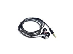 Fones De Ouvido Com Cabo Nylon, Design Ao Suor, Ideais Para Do E