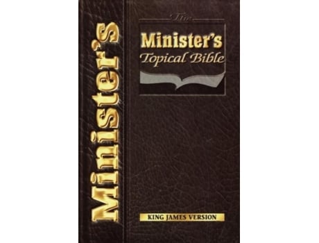 Livro The Ministers Topical Bible De Derwin B Stewart (inglês)