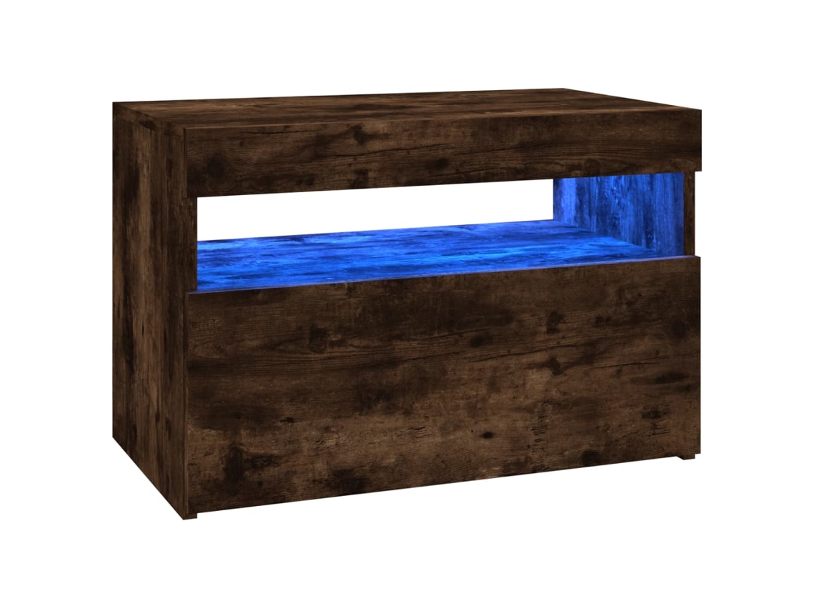 Tv Cabinet, Tv Cabinets Vidaxl Marrom Madeira Processada (n/a)