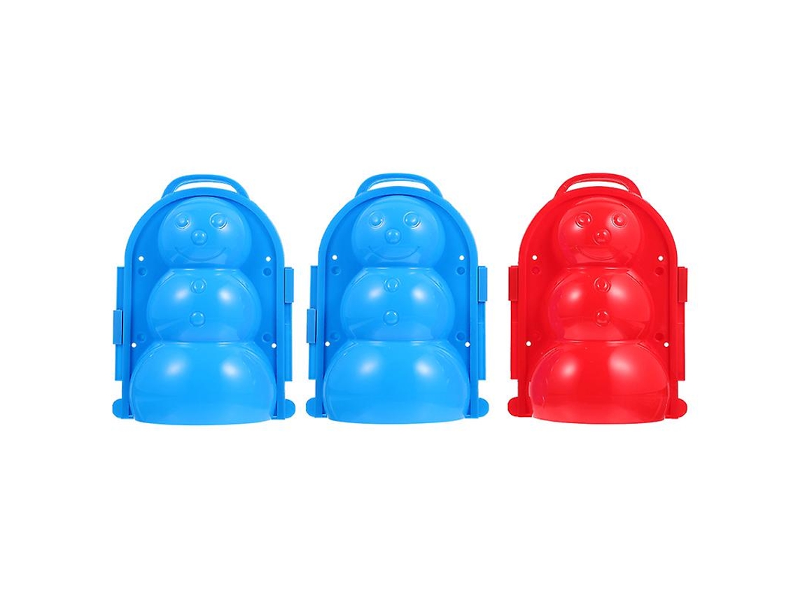 3 Peças de Molde de Boneco de Neve ALLINLESS