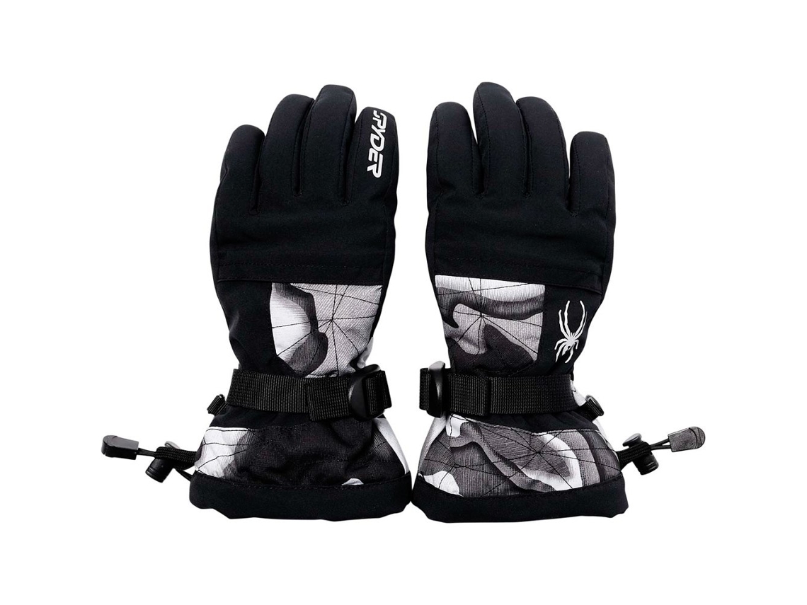 SPYDER Luvas Overweb Preto M Rapaz
