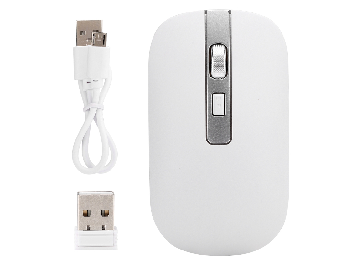 Rato Sem Fio LAXISCREED 2.4g 1600 Dpi Ergonómico