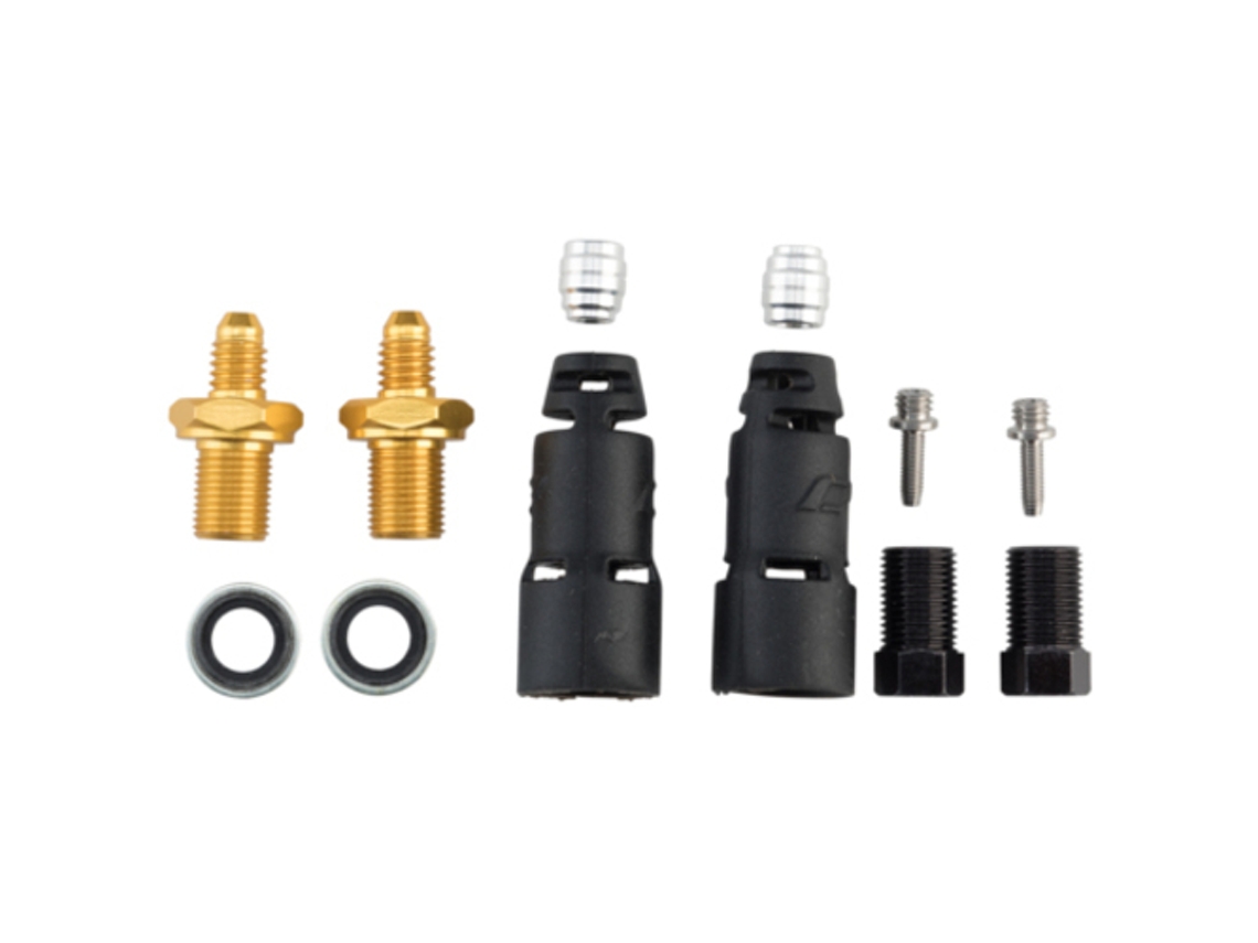 Kit de adaptadores hidráulicos JAGWIRE Pro Quick-Fit Adapter-Avid Code SRAM® Level T, Level,etc TU