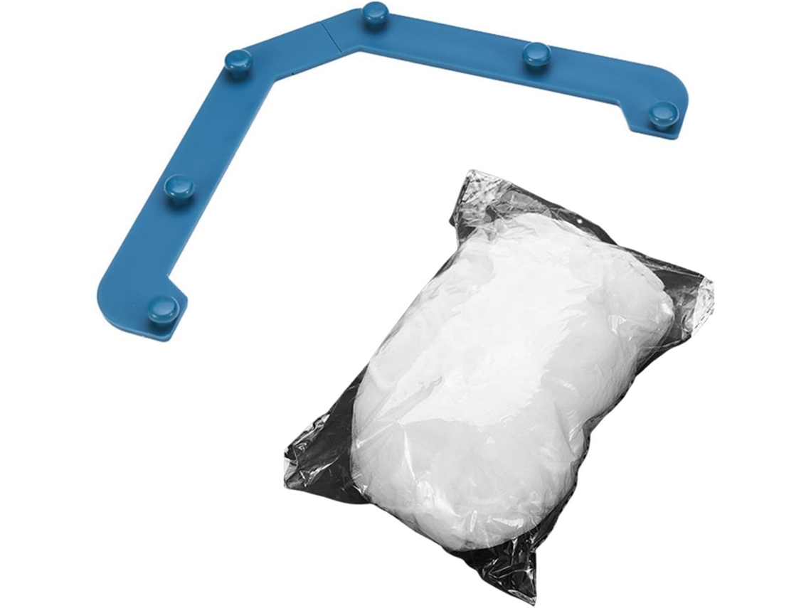 Saco De Malha Para Escorredor Pia – Resistente, Com Filtro Triangular, Grande Capacidade E Que