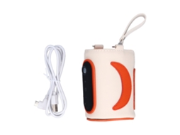 Aquecedor Portátil de Garrafas Usb com 26 Níveis de Temperatura Ajustável para Viagens e Casa