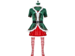 Xxl Roupas De Natal Para Casal, Fantasia De Natal Para Dramatização, Traje Feminino De Performance De Natal, Uniforme De Jogo Olysi Shop