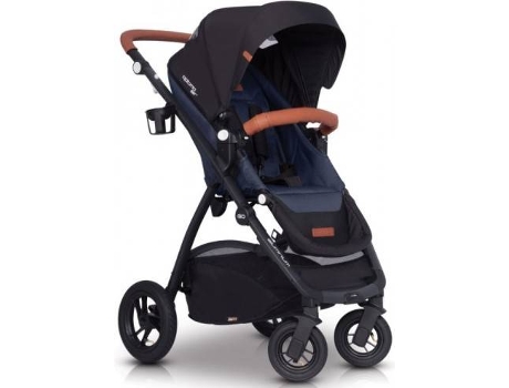 Carrinho de Bebé Individual  Optimo Air + Starter 0+ Isofix Ready Denim