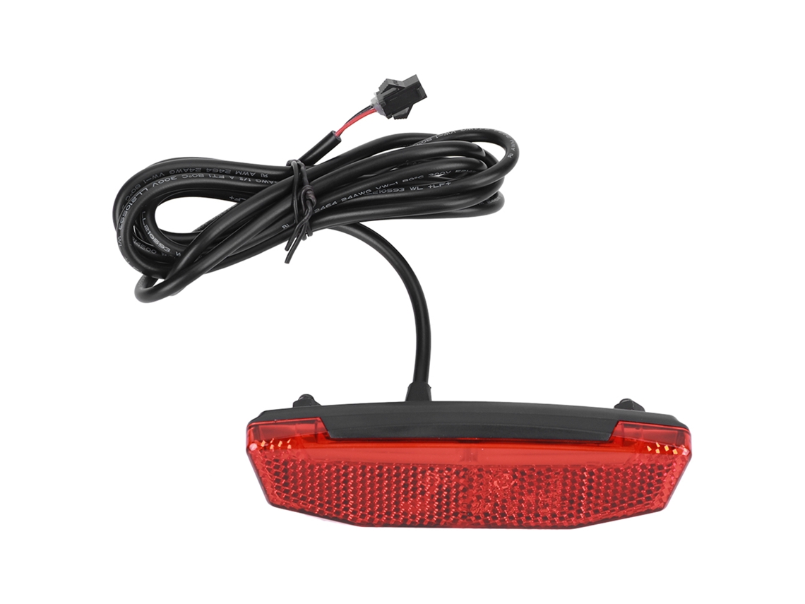 Luz De Advertência Traseira De Led Para Bicicleta Elétrica De 6 V A 60 V, Equipamento Para Pilotagem Noturna, Conector Sm