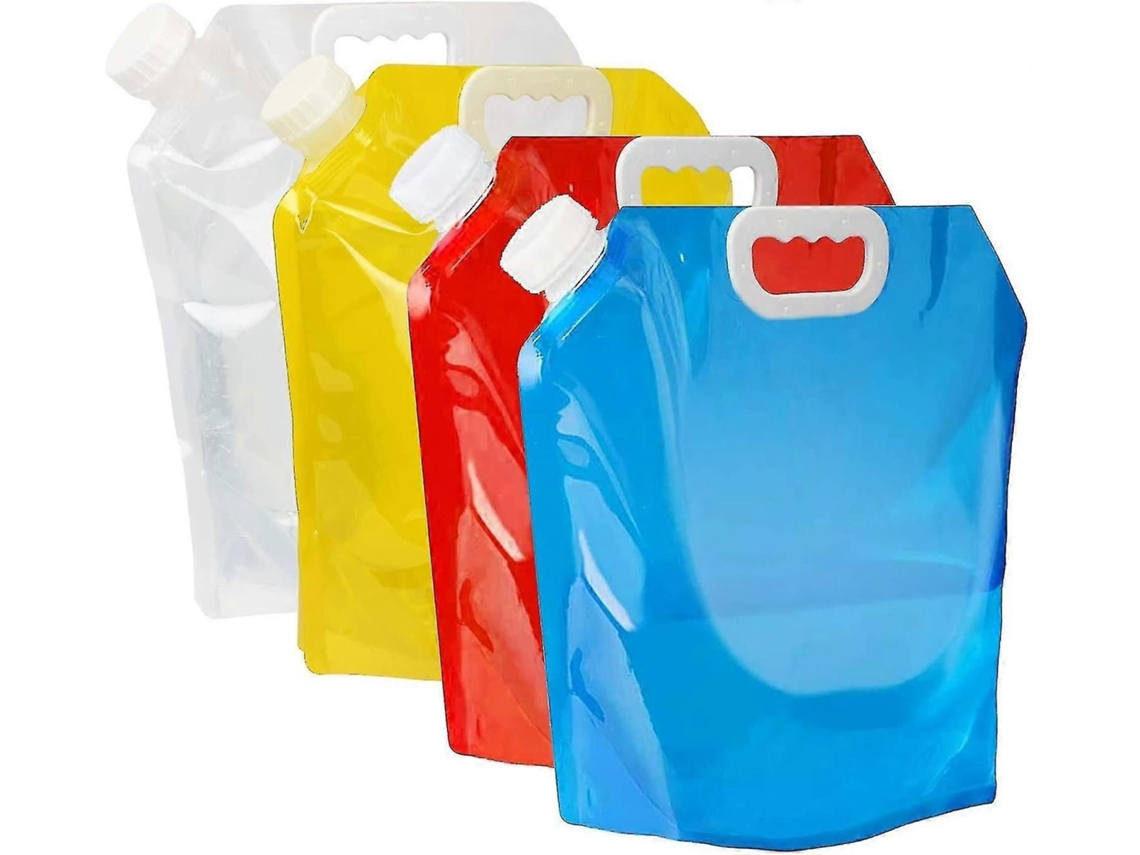 Conjunto de 4 Sacolas Dobráveis ​​de 5 Litros GOKOCO