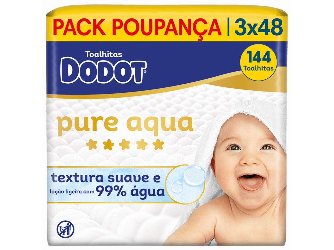 Toalhitas Bebé Pure Aqua Dodot