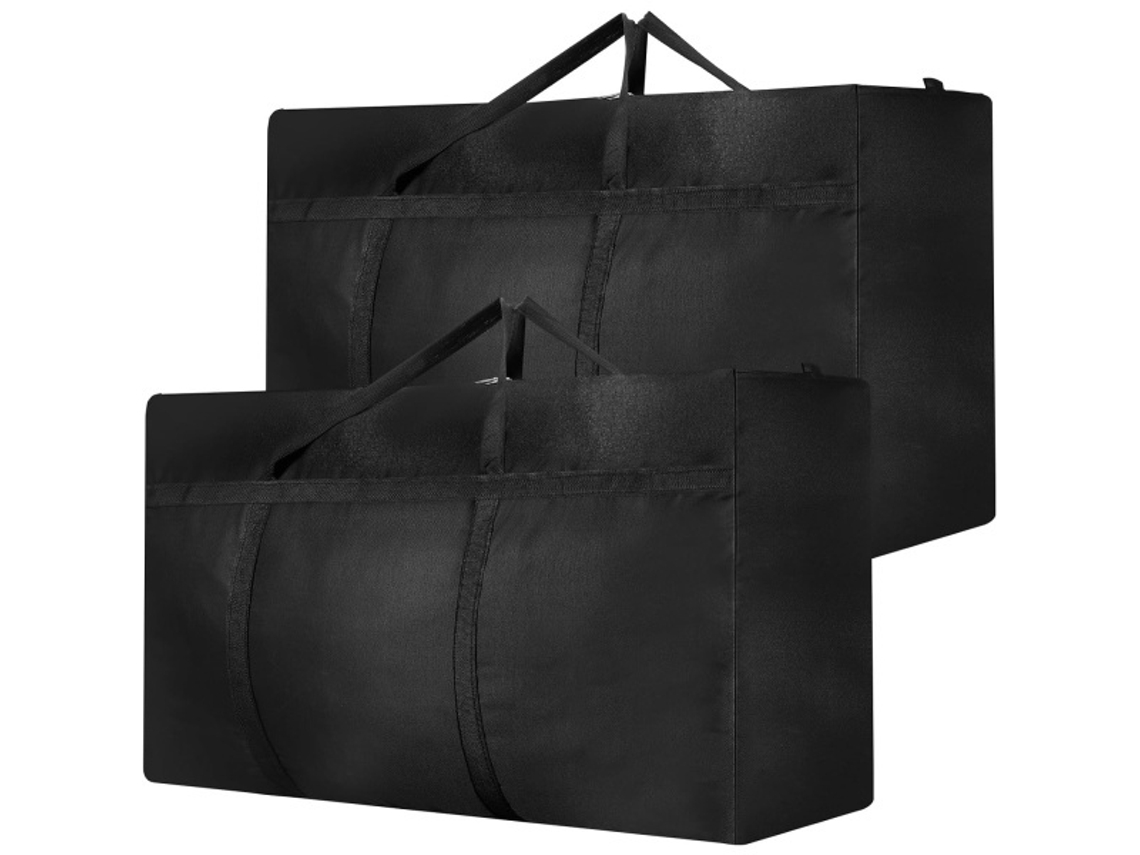 Conjunto De 2 Sacos De Armazenamento Grandes De 240l