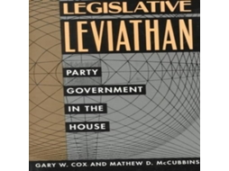 Livro Legislative Leviathan de Mathew D McCubbins (Inglês)